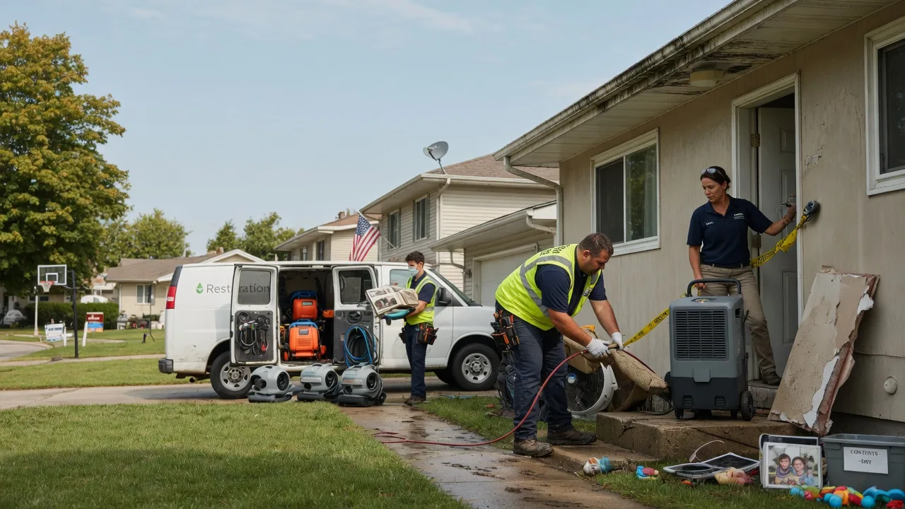 Water Damage Restoration in Findlay, OH near me